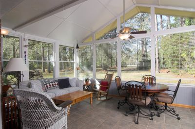 Finished Sunroom Interior